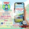 Thomas All Engines Video Invites