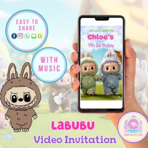 Labubu Video Invitation – Personalized Animated Party Invite